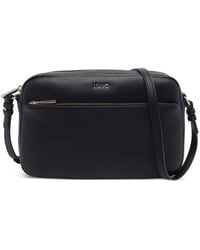 Liu Jo - Logo-Plaque Pebbled-Effect Shoulder Bag - Lyst