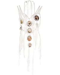 Chloé - Halskette mit Makramee-Detail - Lyst