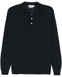 Daniele Fiesoli - Long-Sleeve Cotton Polo Shirt - Lyst