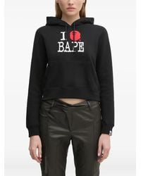 A Bathing Ape - I Love Bape Hoodie - Lyst
