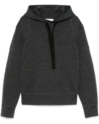 Jil Sander - Mélange-Effect Hoodie - Lyst