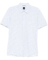 BOSS - Camisa Con Estampado Floral - Lyst