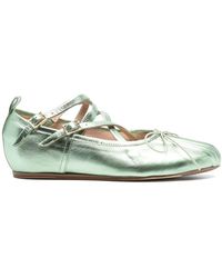 Simone Rocha - Criss-cross Ballerina Shoes - Lyst