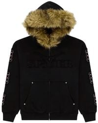 Sp5der - Garibaldi Studded Logo Hoodie - Lyst