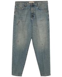 Bonheur - Nikko Faded-Effect Straight-Leg Jeans - Lyst