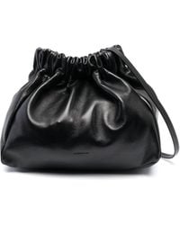 Jil Sander - Small Pouch Leather Bag - Lyst