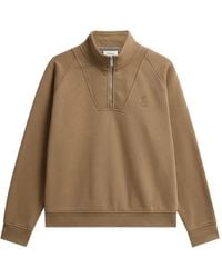 Pringle of Scotland - Half-Zip Raglan-Sleeve Sweatshirt - Lyst