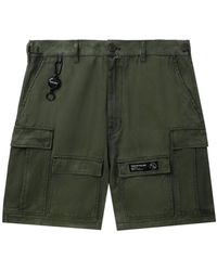 Izzue - Mid-rise Cotton Cargo Shorts - Lyst