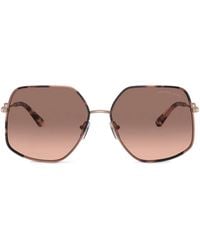 Michael Kors - Empire Butterfly Geometric-Frame Sunglasses - Lyst