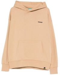 Barrow - Logo-Detail Long-Sleeve Hoodie - Lyst