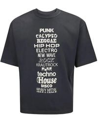 HTC - Calypso Music-Print Stud-Embellished T-Shirt - Lyst