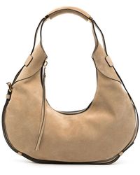 Moschino - Handle Me Leather Shoulder Bag - Lyst