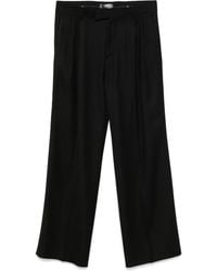 Amiri - Pantalon Droit À Détails Plissés - Lyst