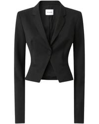 ANDAMANE - Einreihiger Zefira Cropped-Blazer - Lyst