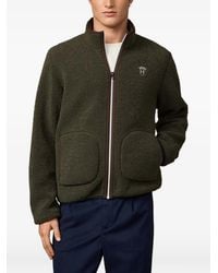 Hackett - Heritage Badge Teddy-Fleece Jacket - Lyst