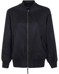 DR. HOPE - Herringbone-Weave Bomber Jacket - Lyst