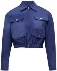 ShuShu/Tong - Multi-Pocket Cropped Jacket - Lyst