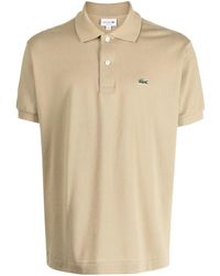 Lacoste - Cotton Piquet Polo - Lyst
