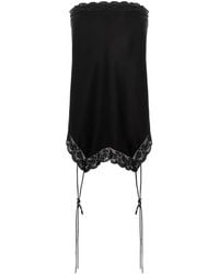 SEEN USERS - Shifted Slip Lace-Trim Top - Lyst