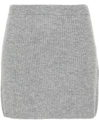 Sportmax - Wool Knitted Skirt - Lyst