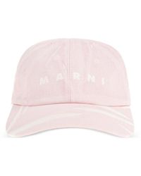 Marni - Logo Baseball Cap - Lyst