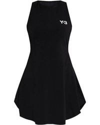 Y-3 - Logo-Detail Tennis Dress - Lyst