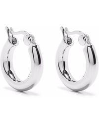Tom Wood - Thick Small Classic Hoop Earrings - Lyst