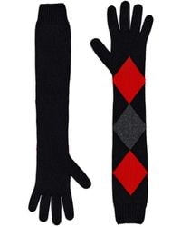 Proenza Schouler - Guantes con motivo a rombos - Lyst