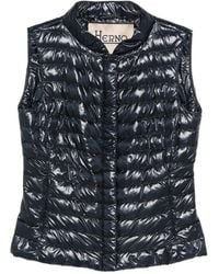 Herno - 'Vera' Padded Vest - Lyst