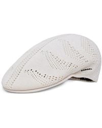 Kangol - Eyelet-Knit Flat Cap - Lyst