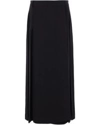 TOTEME - Belt-Loop Midi Skirt - Lyst