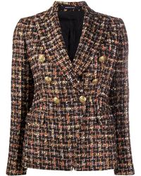 Tagliatore Jalicya Double-breasted Blazer - Metallic
