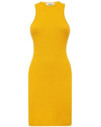 Laneus - Sleeveless Knitted Dress - Lyst