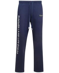 NAHMIAS - Life Guard Drawstring Graphic Wide Track Pants - Lyst