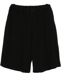 Yohji Yamamoto - Elasticated-Waistband Shorts - Lyst