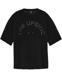 The Upside - Logo-Print Short-Sleeve T-Shirt - Lyst