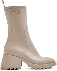 Chloé - 70Mm Betty Rain Boots - Lyst