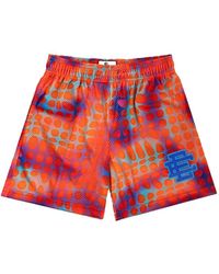 Eric Emanuel - Ee Basic Logo-Print Shorts - Lyst