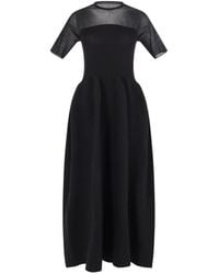 CFCL - Short-Sleeve Midi Dress - Lyst