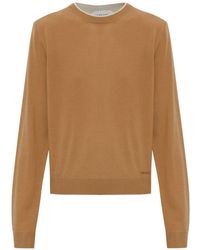 Versace - Trui Met Geborduurd Logo - Lyst