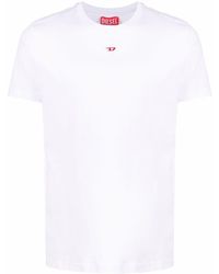 DIESEL - T-diegor-d Logo-appliqué T-shirt - Lyst