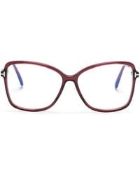 Tom Ford - Bril Met Vlinder Montuur - Lyst