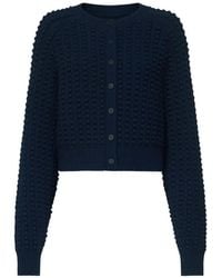 Loulou de Saison - Edie Bubble-Stitch Cardigan - Lyst