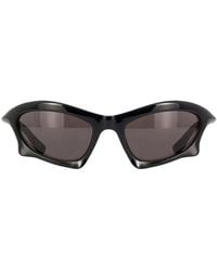 Balenciaga - Oval-Frame Sunglasses - Lyst