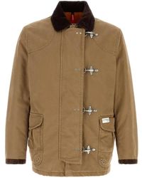 Fay - 4 Ganci Cotton Lobster-Claw Jacket - Lyst