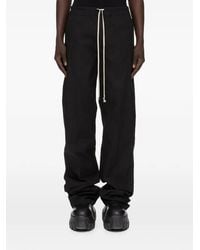 Rick Owens - Dietrich Drawstring-Waist Trousers - Lyst