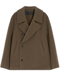 Lemaire - Double-Breasted Jacket - Lyst