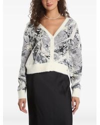 Desigual - Cardigan À Imprimé Abstrait - Lyst