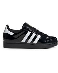 adidas - Superstar Patent-Leather Sneakers - Lyst