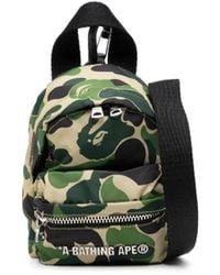 A Bathing Ape - Abc Camo Print Backpack - Lyst